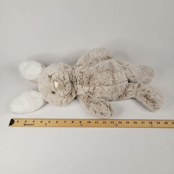2017 PBK Pottery Barn Kids 20" Plush Bunny Rabbit Stuffed Big White Ears Frosted - Picture 3 of 13